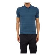 Klassieke Polo Shirt voor Mannen Corneliani , Blue , Heren