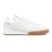 Witte Leren Sneakers Courrèges , White , Heren