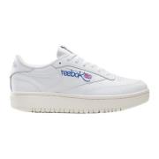 Witte Leren Dames Sneaker Reebok , White , Dames