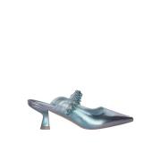 Puntige Neus Hak Schoen Alma EN Pena , Blue , Dames