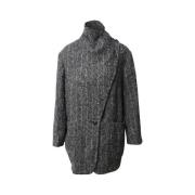 Pre-owned Wool outerwear Isabel Marant Pre-owned , Gray , Dames