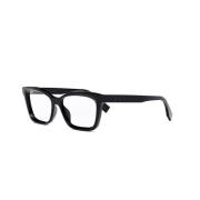 Cat Eye Zonnebril - Zwart Fendi , Black , Unisex