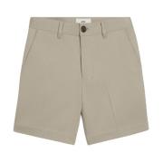 Klassieke Chino Satijnen Shorts Ami Paris , Green , Heren