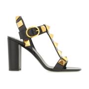 Stijlvolle Sandalen voor de Zomer Valentino Garavani , Black , Dames