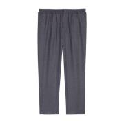 Grijze broek met elastische taille Ami Paris , Gray , Heren