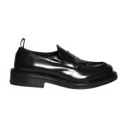 Zwarte Leren Mocassin Alexander Hotto , Black , Dames