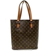 Pre-owned Canvas totes Louis Vuitton Vintage , Brown , Dames