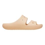 Klassieke Sandaal 2 Crocs , Beige , Dames