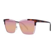 Bruine Cat Eye Zonnebril Spiegelend Verloop Emilio Pucci , Brown , Dam...