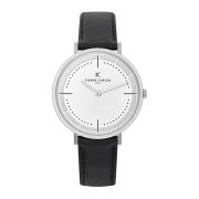 Elegante Zilveren Analoge Quartz Horloge Pierre Cardin , Gray , Heren