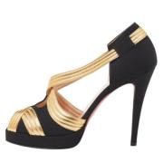 Pre-owned Fabric heels Christian Louboutin Pre-owned , Multicolor , Da...