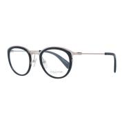 Zwarte Ronde Optische Monturen Yohji Yamamoto , Black , Unisex