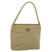 Pre-owned Nylon totes Prada Vintage , Green , Dames