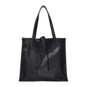 Zwarte Nappa Leren Tote Tas Proenza Schouler , Black , Dames