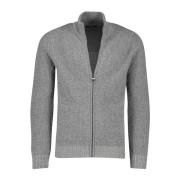 Grijze Heren Vest met Rits Pierre Cardin , Gray , Heren