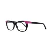 Zwarte Stijlvolle Optische Frames Emilio Pucci , Black , Dames