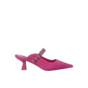 Puntige Neus Hak Schoen Alma EN Pena , Pink , Dames