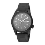 Elegante Zwarte Analoge Herenhorloge Just Cavalli , Black , Heren