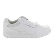 Leren Sneakers Lage Top Kern Tommy Hilfiger , White , Heren