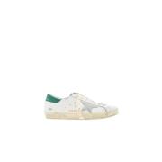 Groene Hiel Super-Star Sneakers Golden Goose , Multicolor , Heren