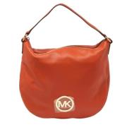 Pre-owned Leather handbags Michael Kors Pre-owned , Orange , Dames