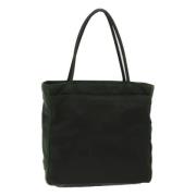 Pre-owned Fabric totes Prada Vintage , Green , Dames