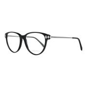 Zwarte Metalen en Kunststof Optische Frames Emilio Pucci , Black , Dam...