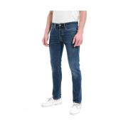 Denim Biker Broek Cycle , Blue , Heren