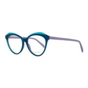 Stijlvolle Optische Monturen Emilio Pucci , Blue , Dames