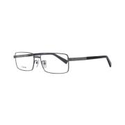 Gunmetal Titanium Rechthoekige Optische Monturen Ermenegildo Zegna , G...