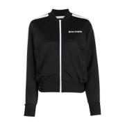 Dames Logo-Print Bomber Track Jacket Palm Angels , Black , Dames