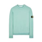 Lichtgroene Crewneck Sweatshirt Stone Island , Green , Heren