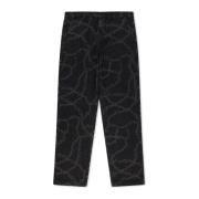 Gescheurde Jeans Ripndip , Black , Heren