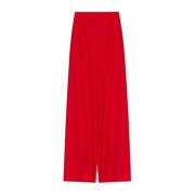 Gekreukelde broek 'Senna' Max Mara , Red , Dames