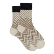 Korte sokken met Chevron-patroon voor vrouwen Gallo , Multicolor , Dam...