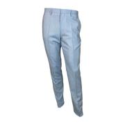 Slim Fit Anzughose Stretch Broek Hugo Boss , Blue , Heren