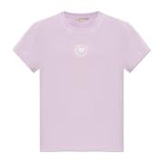 T-shirt met logo Stella McCartney , Purple , Dames