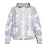 Jas met Barocco Sea print Versace , Multicolor , Heren