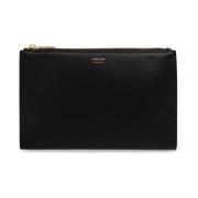 Leren cosmetische tas Salvatore Ferragamo , Black , Dames