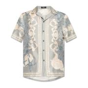 Shirt met 'Barocco Sea' print Versace , Gray , Heren