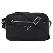 Pre-owned Fabric prada-bags Prada Vintage , Black , Dames