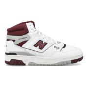 Witte High-Top Veterschoenen New Balance , Multicolor , Heren