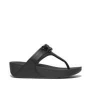 Comfortabele Sandalen voor Vrouwen Fitflop , Black , Dames