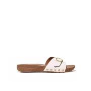 Stijlvolle Kussensandalen Fitflop , White , Dames