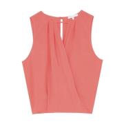 TOP Essential crossover top Patrizia Pepe , Pink , Dames