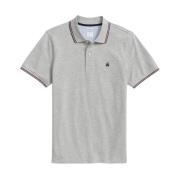 Lichtgrijs Gouden Fleece Supima Getipt Poloshirt Brooks Brothers , Gra...