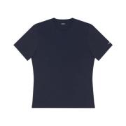 Shiko Blauw T-shirt met reflecterend logo People of Shibuya , Blue , H...