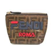 Pre-owned Canvas pouches Fendi Vintage , Brown , Dames