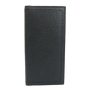 Pre-owned Leather wallets Louis Vuitton Vintage , Black , Dames