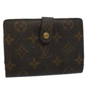 Pre-owned Canvas wallets Louis Vuitton Vintage , Brown , Dames